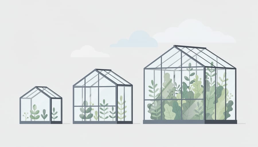 Expansive greenhouse symbolizing scalable growth for a cloud LMS